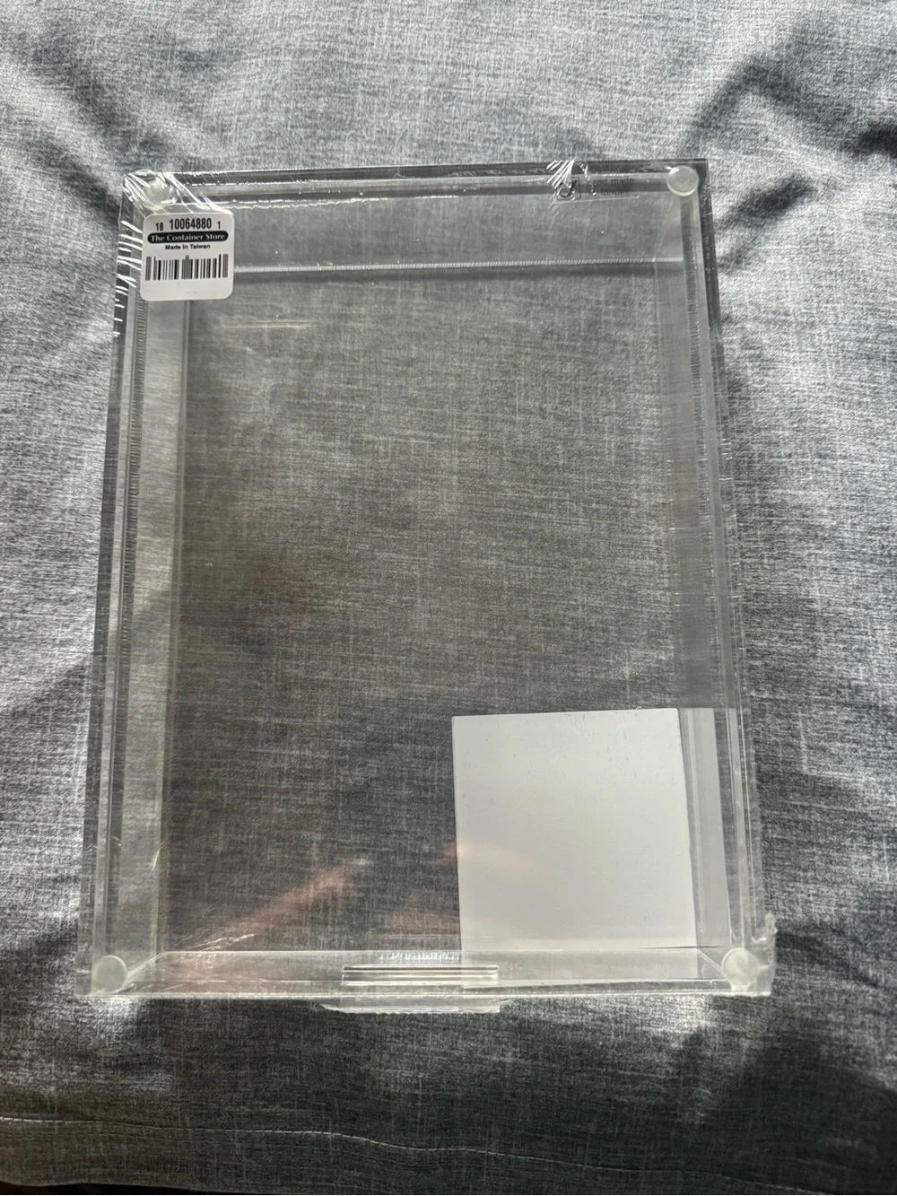 The Container Store Luxe Acrylic Modular System Drawers- set of Medium and Large